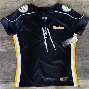 NWT Ladies NFL team apparel Steelers shirt